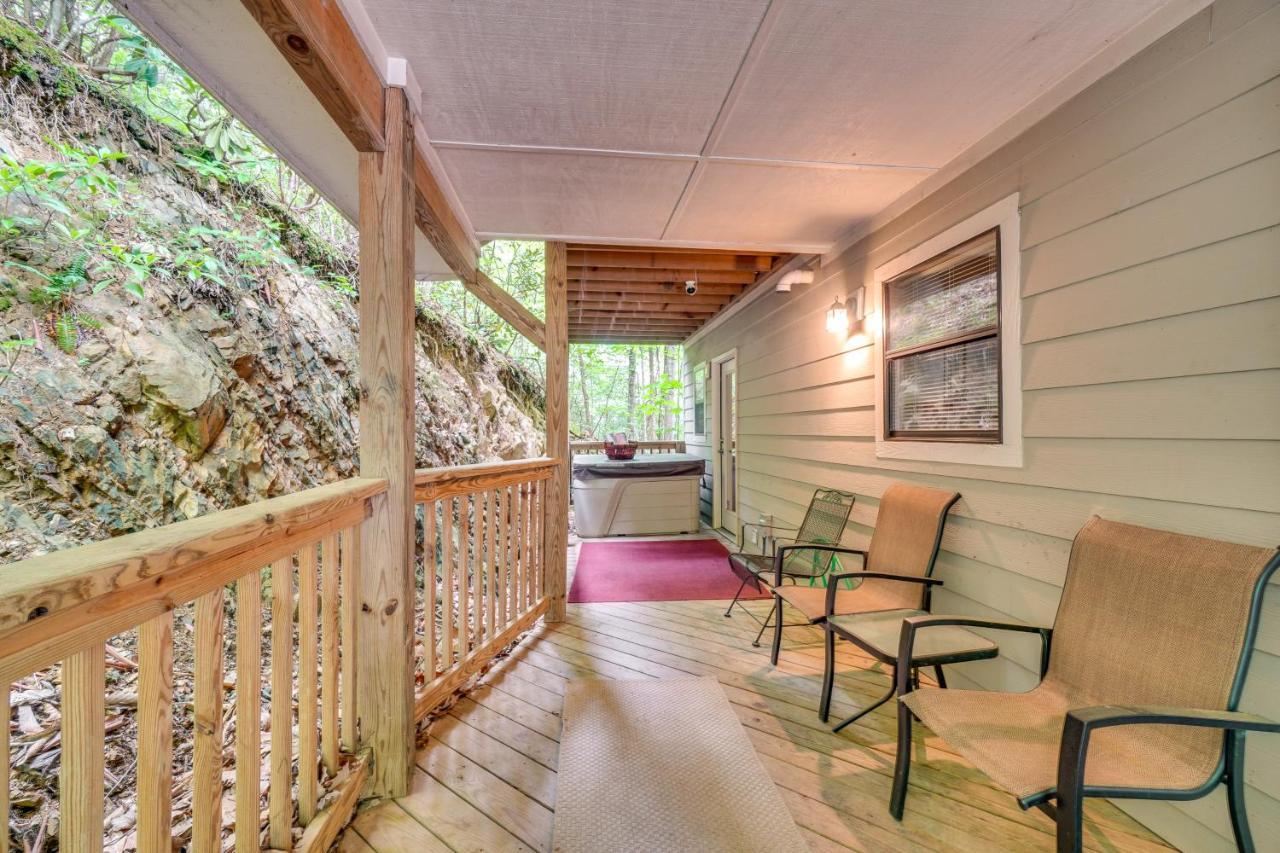 Gatlinburg Vacation Rental Balcony With Hot Tub! Kültér fotó