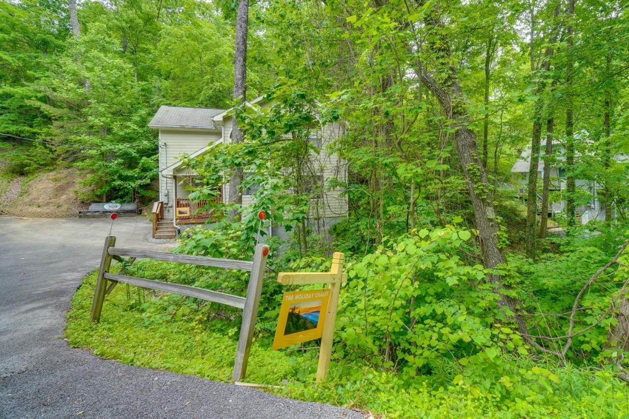 Gatlinburg Vacation Rental Balcony With Hot Tub! Kültér fotó