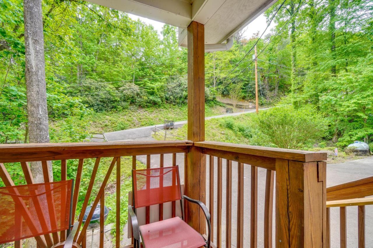 Gatlinburg Vacation Rental Balcony With Hot Tub! Kültér fotó