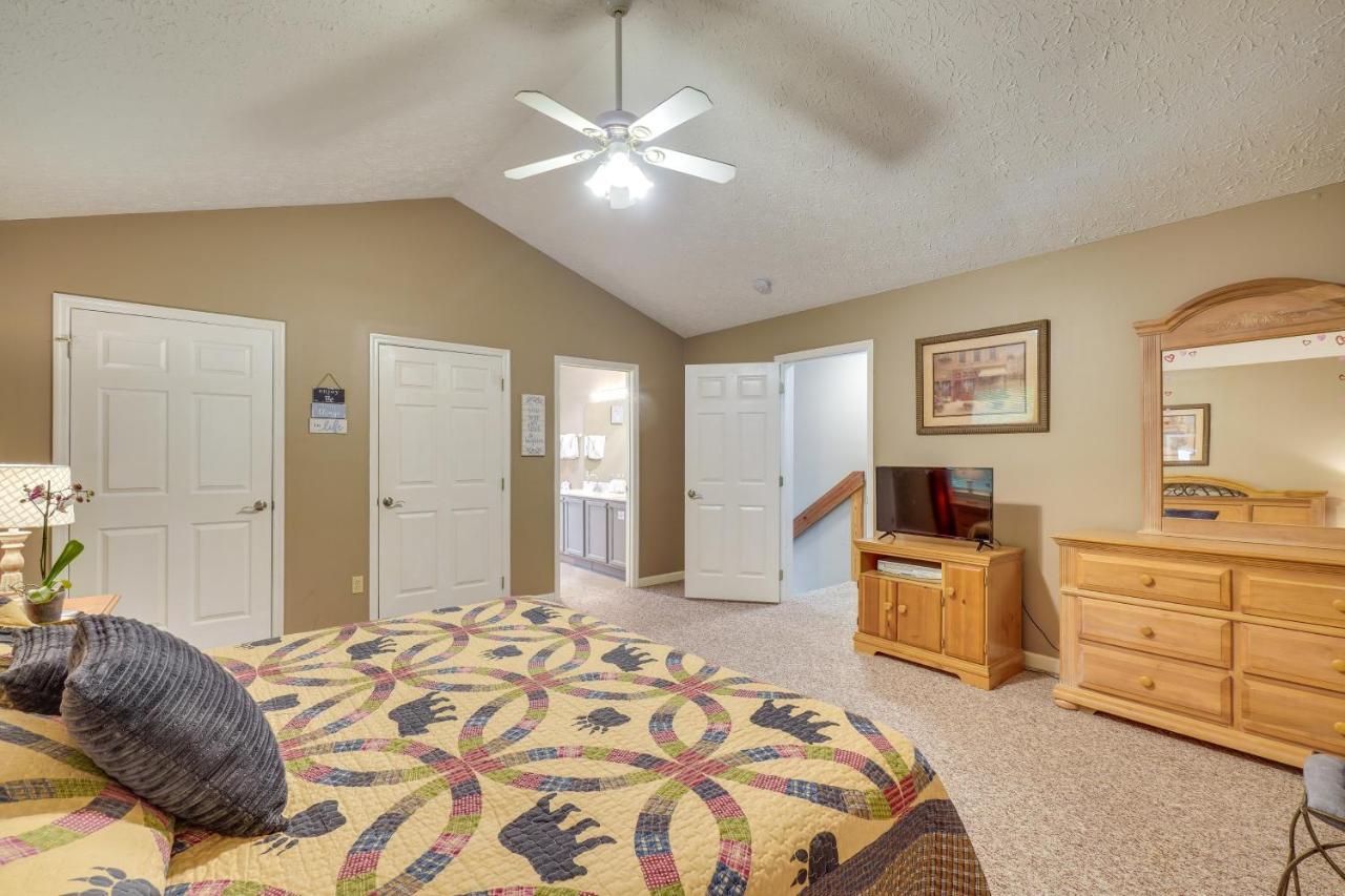 Gatlinburg Vacation Rental Balcony With Hot Tub! Kültér fotó