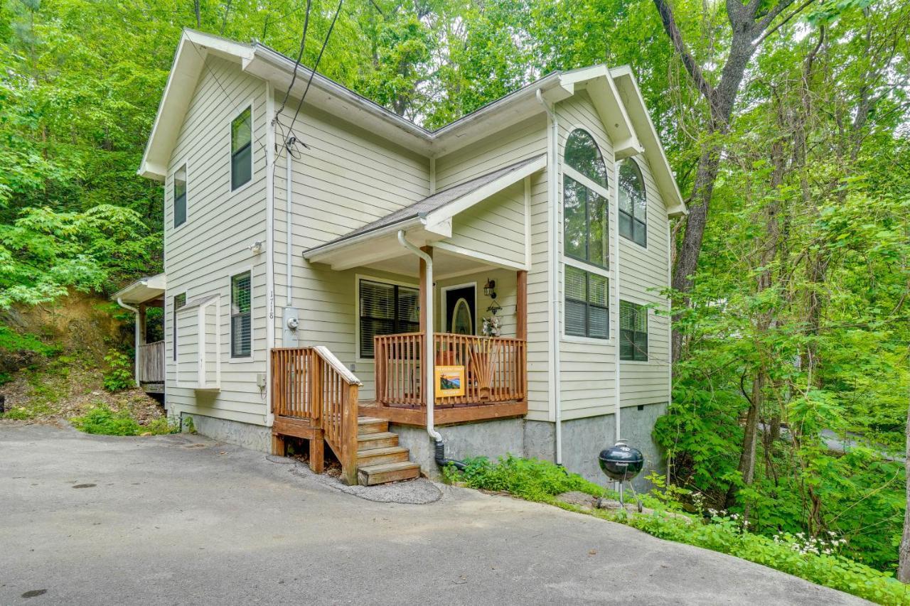 Gatlinburg Vacation Rental Balcony With Hot Tub! Kültér fotó