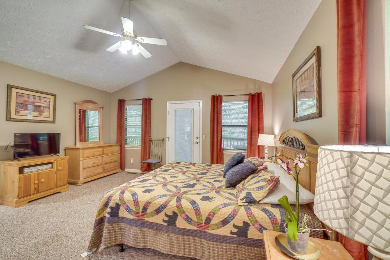 Gatlinburg Vacation Rental Balcony With Hot Tub! Kültér fotó